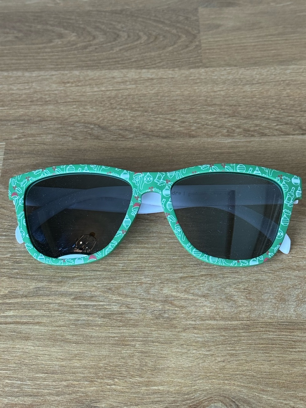goodr OG Polarized Sunglasses Santa Is not Real Holiday Edition - Picture 2 of 10